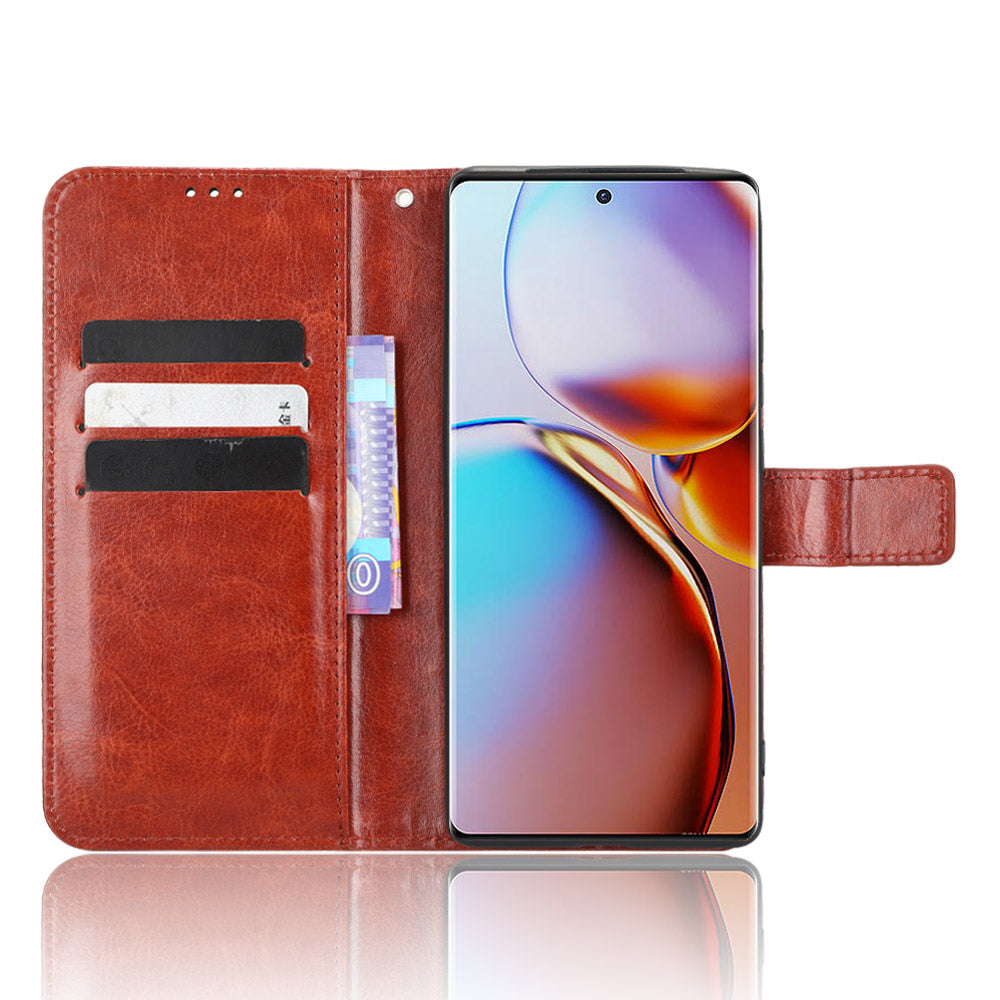 Phone Cover For Motorola Moto X40 5G Edge 40 Pro 5G Crazy Horse Texture Magnetic Flip Wallet Stand Scrach-resistant PU Leather Phone Case with Strap Phone Cover For Motorola Moto X40 5G Edge 40 Pro 5G Crazy Horse Texture Magnetic Flip Wallet Stand Scrach-resistant PU Leather Phone Case with Strap